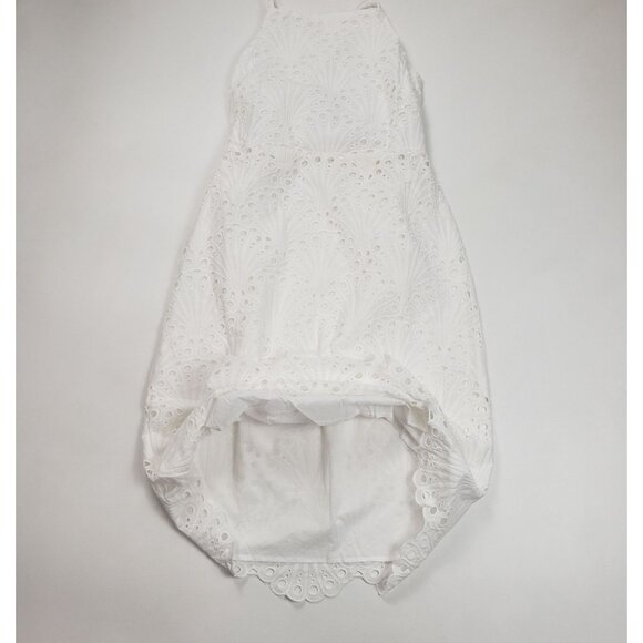 Andie Swim The Roatan Midi Dress White Cotton Eyelet Lace Lined - Pick Your Size - Picture 13 of 16